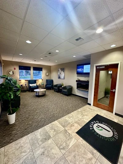 Broadway Heights Dental waiting room