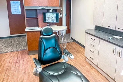 dental chair at Broadway Heights Dental