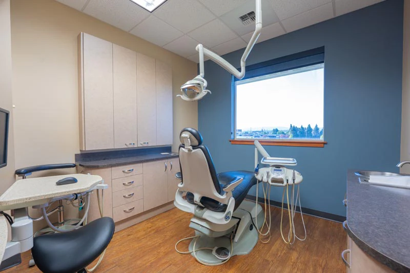 dental operatory at Broadway Heights Dental